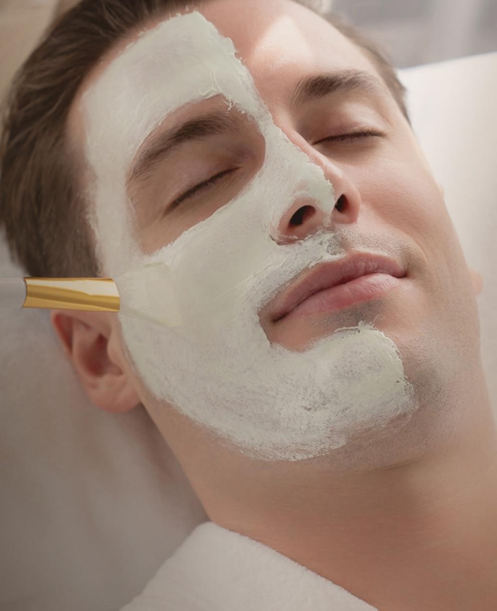 aesthetic dermatology man